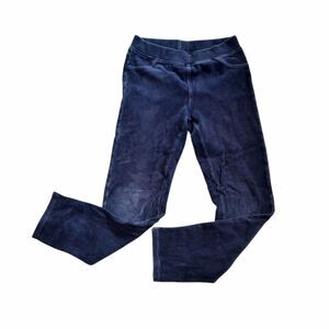 Hanna Andersson Girls Navy Corduroy Leggings 130cm